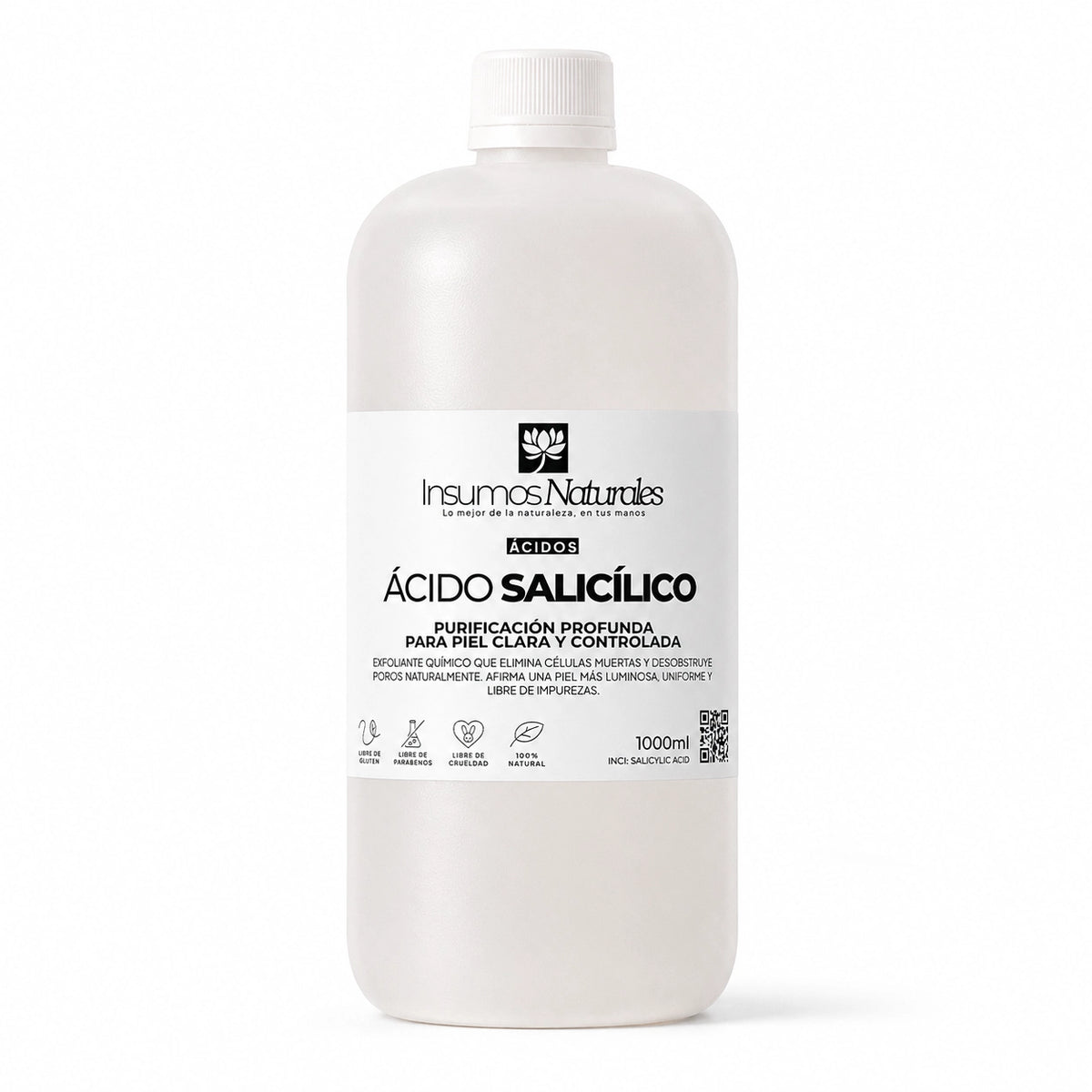 Ácido Salicílico Hidrosoluble – Tecnología en Goma de Acacia