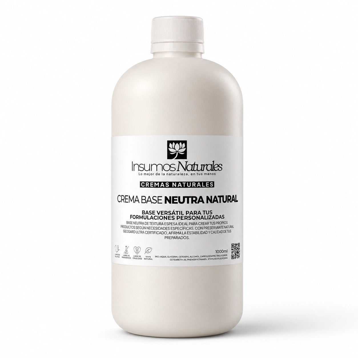 Crema Base Neutra Natural