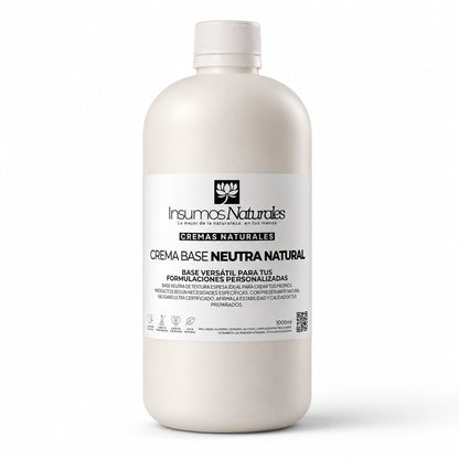 Crema Base Neutra Natural