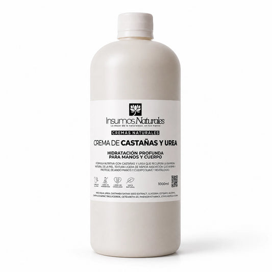 Crema Cuerpo Y Manos Castañas Y Urea