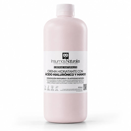 Crema Hidratante con Ácido Hialurónico y Mango