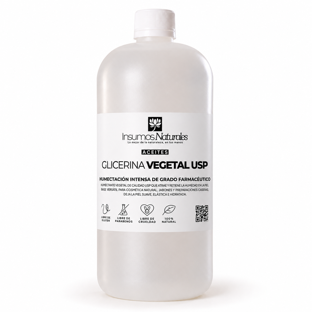 Glicerina Vegetal USP - 1000ml