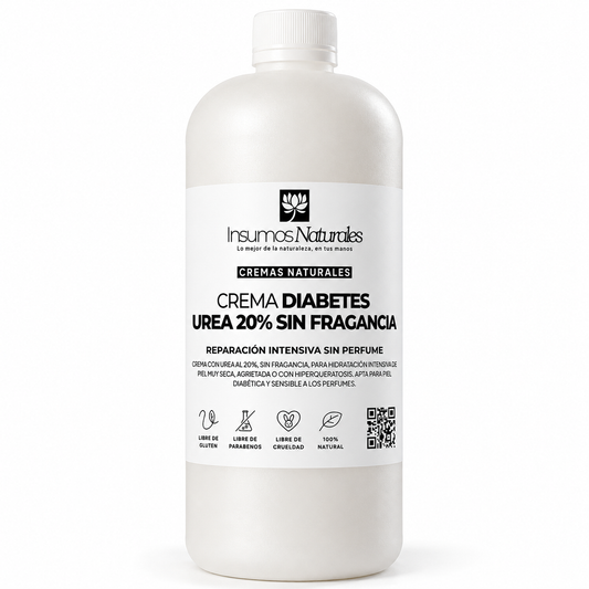 Crema Diabetes Urea 20% Sin Fragancia