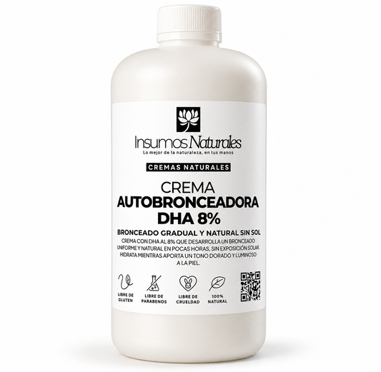 Crema Autobronceadora DHA 8%
