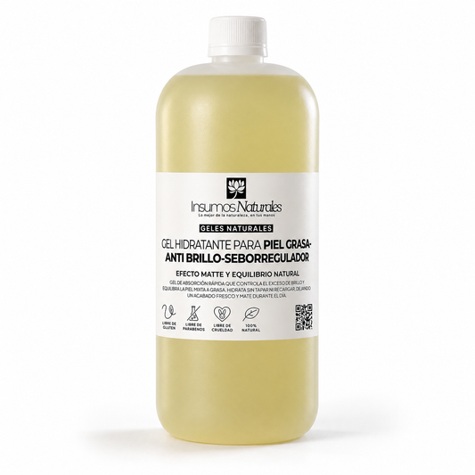 Gel para Piel Grasa, Antibrillo y Seborregulador