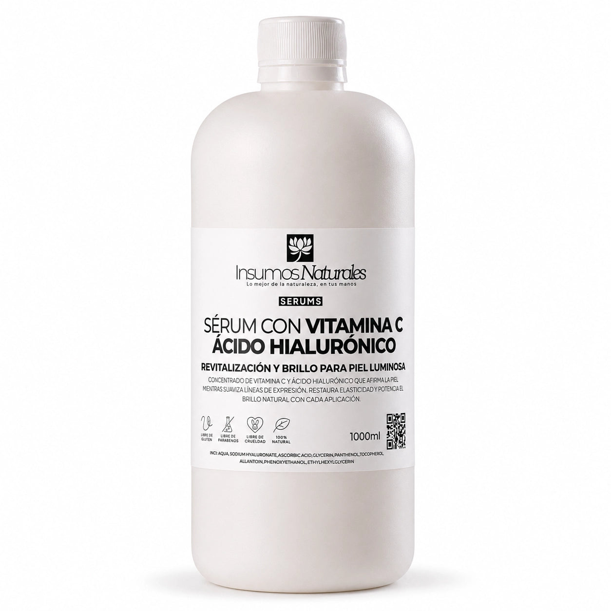 Serum Con Ácido Hialurónico Y Vitamina C