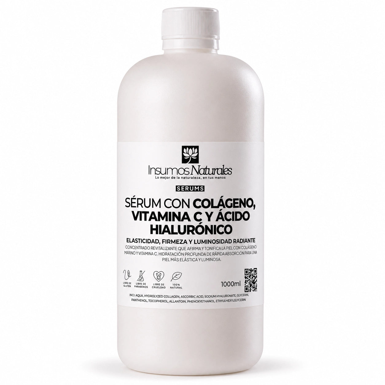 Serum Con Colágeno, Vitamina C Y Ácido Hialurónico