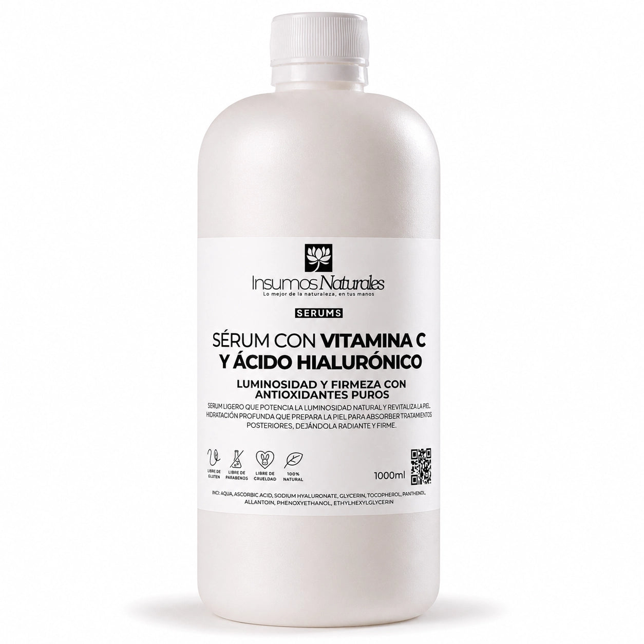 Serum Con Vitamina C Y Ácido Hialurónico