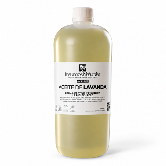 Aceite De Aloe Vera 1 Litro, Mas Aceite De Lavanda 1 Litro