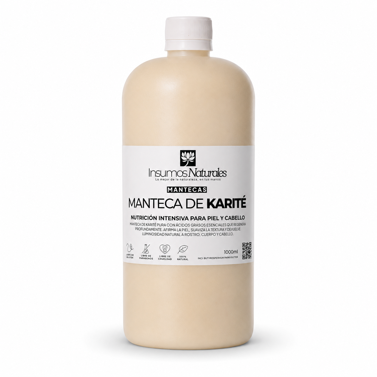 Aceite De Almendras 1 Litro Mas Manteca De Karite 1 Litro